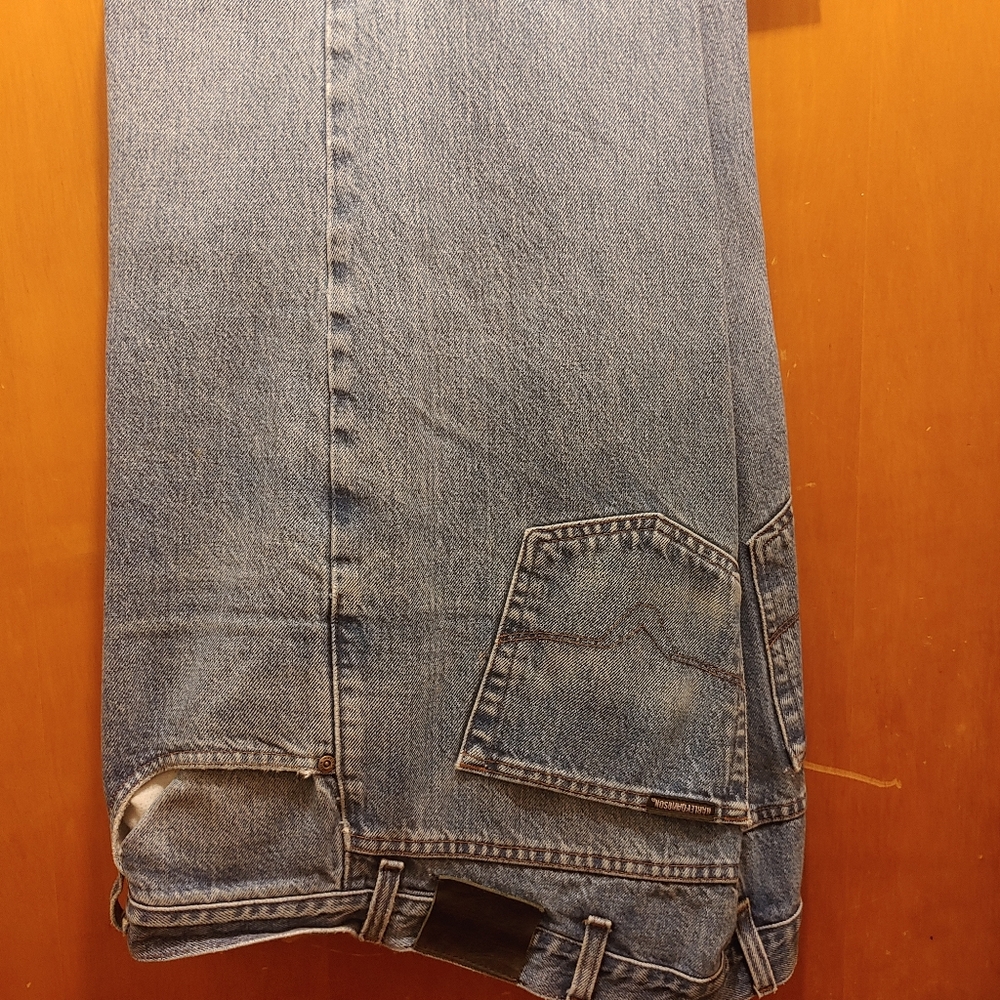 Harley Davidson blue jeans